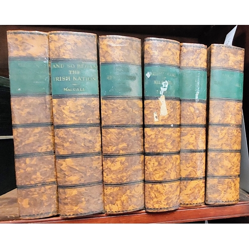 217 - 6 Volumes by the Phoenix Publishing Co. Dublin and Talbot Press - inc The Hedge Schools of Ireland, ... 