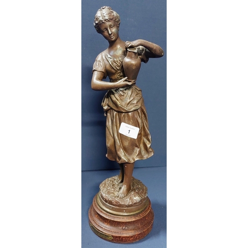 1 - French Spelter Figure