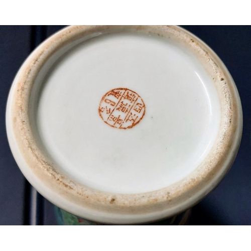 102 - Pair of Oriental Style Vases