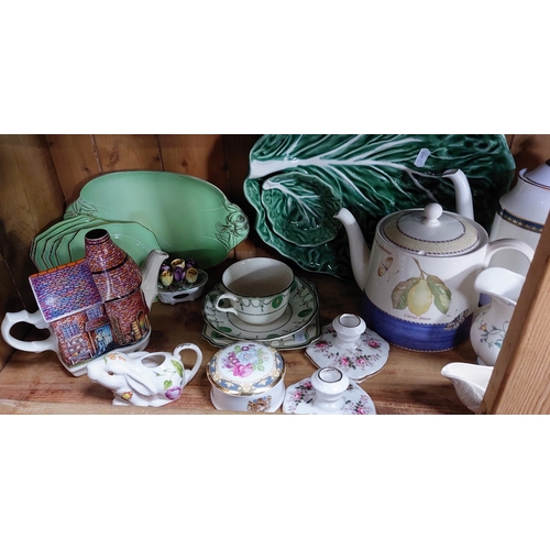 41 - Good Collection of Miscellaneous Chinaware, Plates, Candle Holders etc