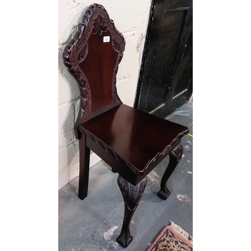 53 - Mahogany Hall Chair