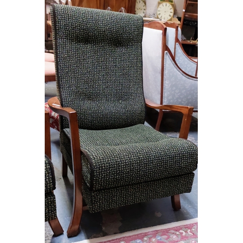 62 - Pair of Mid Century Armchairs