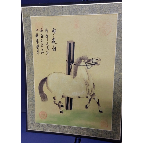 69 - Pair of Japanese Cardboard Prints