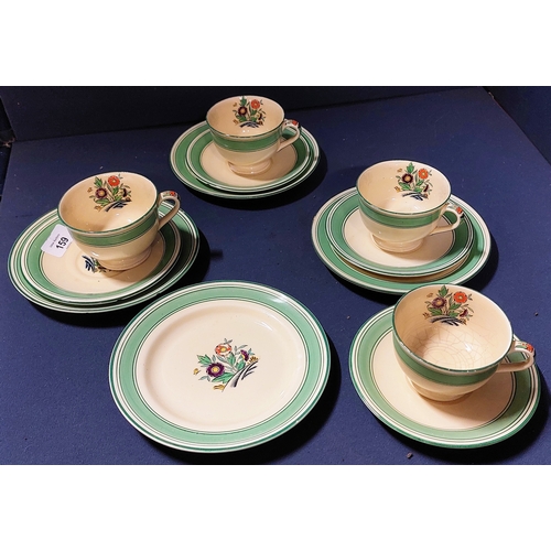 159 - Minton 4 Place Breakfast Tea Set