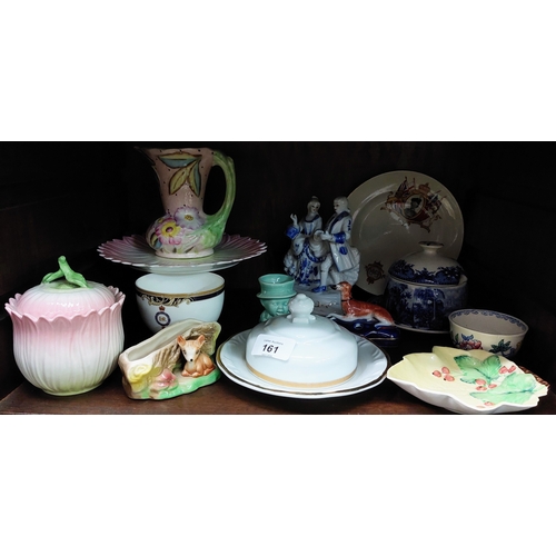 161 - Shelf Lot of Vintage Chinaware