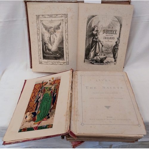 669 - Lives of the Saints 1869 & The Life of St Patrick 1871