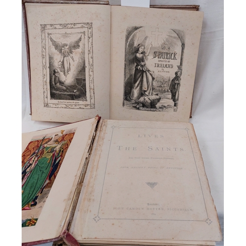 669 - Lives of the Saints 1869 & The Life of St Patrick 1871