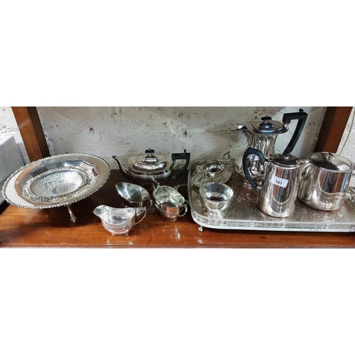 181 - Quality Collection of Silver Plate Ware inc Tray, Jugs, Tea & Coffee Pots etc