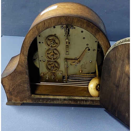 242 - Vintage Bentima Mantle Clock