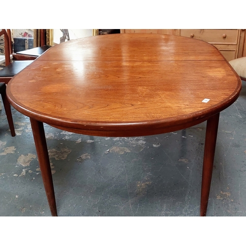 58 - G-Plan Mid Century Expandable Dining Table - C. 164cm W x 112cm D x 74cm H