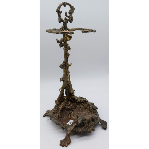 411 - Brass Umbrella Stand