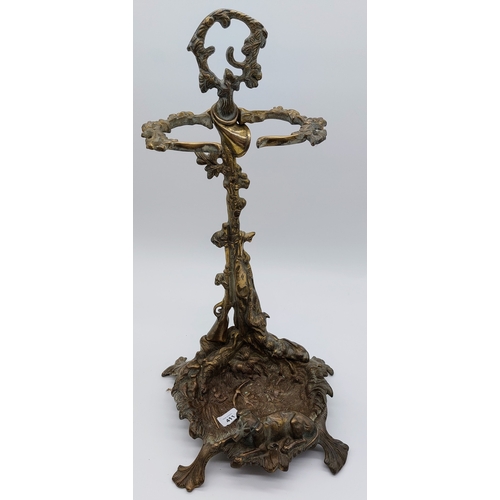 411 - Brass Umbrella Stand