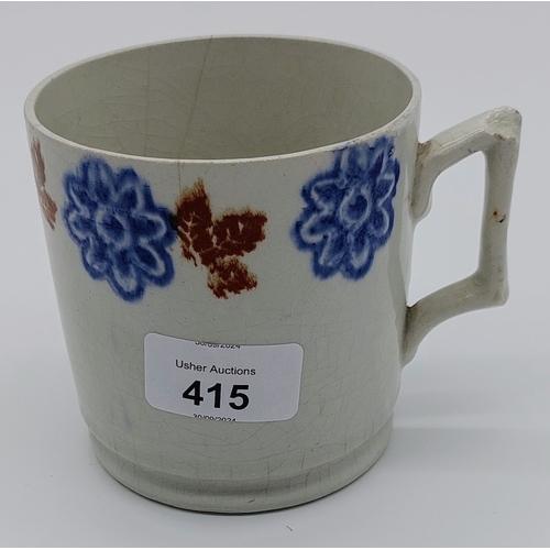 415 - Spongeware Mug