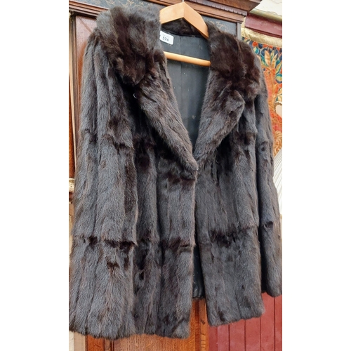 574 - Ladies Fur Coat