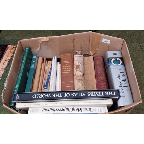 597 - Good Box of Misc Irish Interest Books