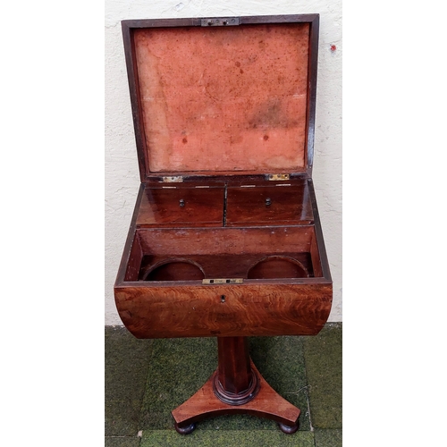 629 - Victorian Mahogany Teapoy