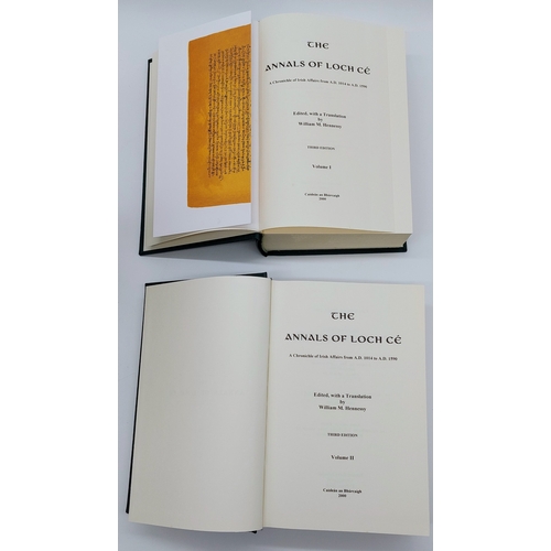 293 - Annals of Loch Ce. 2 Vols in Slipcase, h/b, Index, reproduction by De Burca, 2000