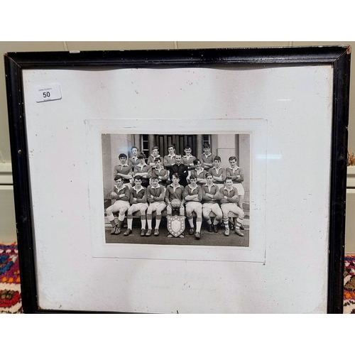 50 - Framed Photograph of Leinster Champions 1967