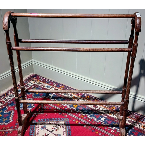 69 - Mahogany Towel Rail