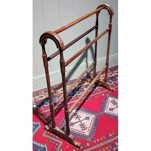 69 - Mahogany Towel Rail