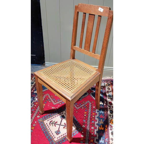 9 - Bergere Seat Oak Occasional Chair