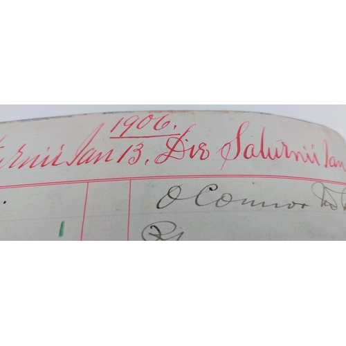 374 - Pharmacy Prescription Ledger - 1906, Dr Kinsella