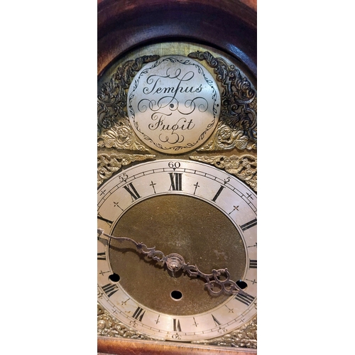 397 - Kienzle German Grandmother Clock with Westminster Chime, Pendulum & Key - C. 150cm H