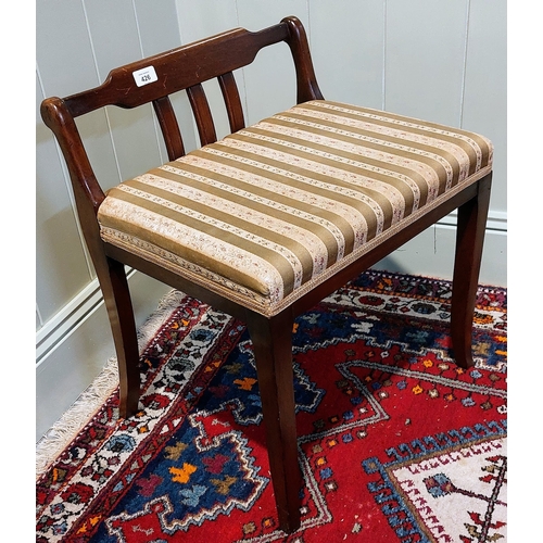 426 - Upholstered Dressing Stool