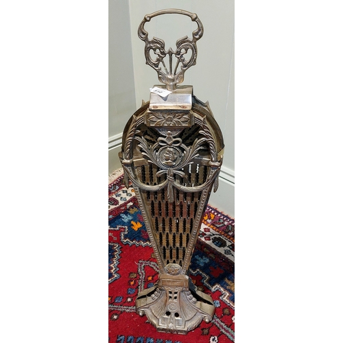 510 - Brass Folding Firescreen