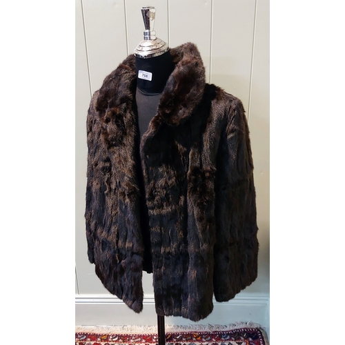 708 - Ladies Fur Coat