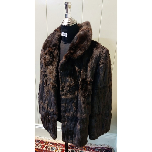 708 - Ladies Fur Coat