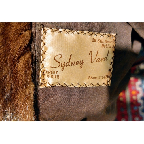 802 - Sydney Vard Ladies Fur Coat and Hat