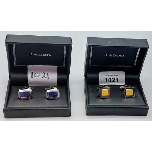 1021 - 2 Sets of D'Alton Cufflinks