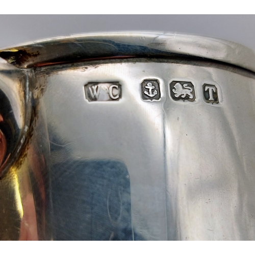 883 - Silver Tankard, Birmingham 1943, C. 338 gram