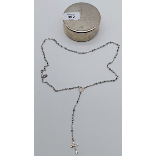 892 - Rosary Beads in Presentation Box