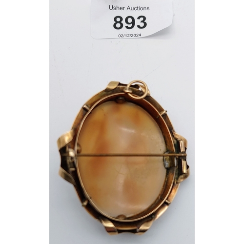 893 - Cameo Brooch