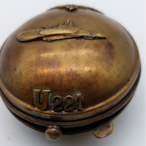 903 - Cased German Pocket Watch