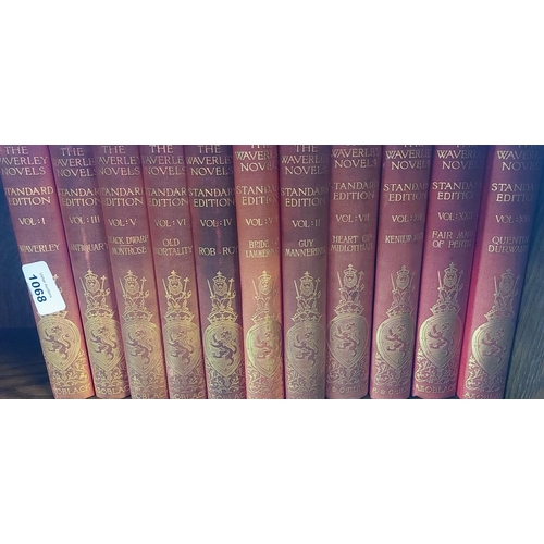 1068 - 11 Volumes of The Waverley Novels - 1895-1897