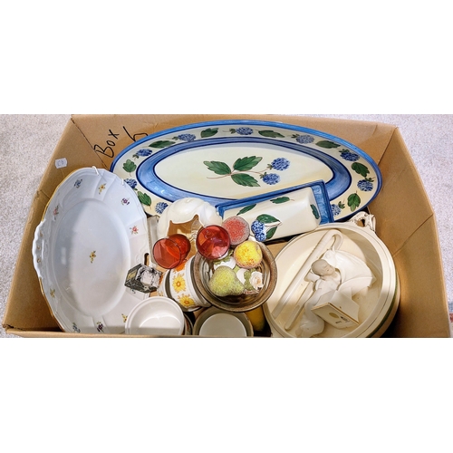 178 - Good Box of Misc Chinaware and Collectibles