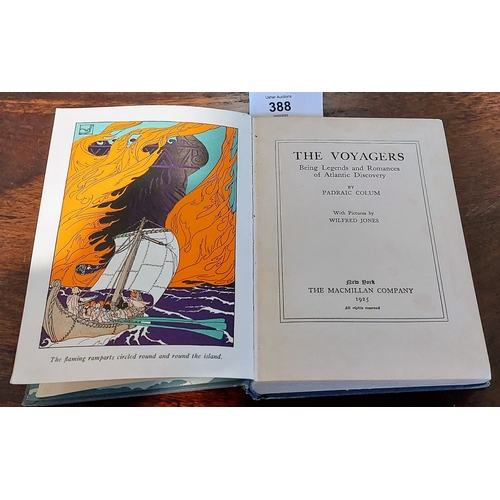 388 - The Voyagers by Padraic Colum 1925 with Illustrations by Wilfred Jones