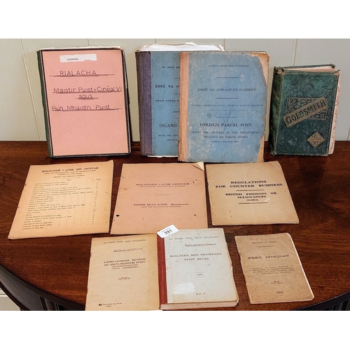 391 - Collection of Postal Ephemera from Wilkinstown Post Office