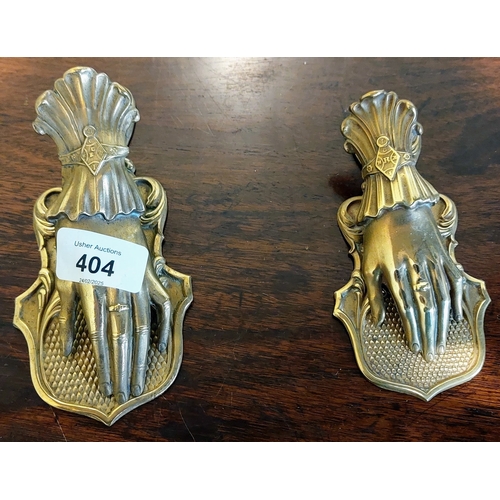 404 - 2 Brass Document Clips