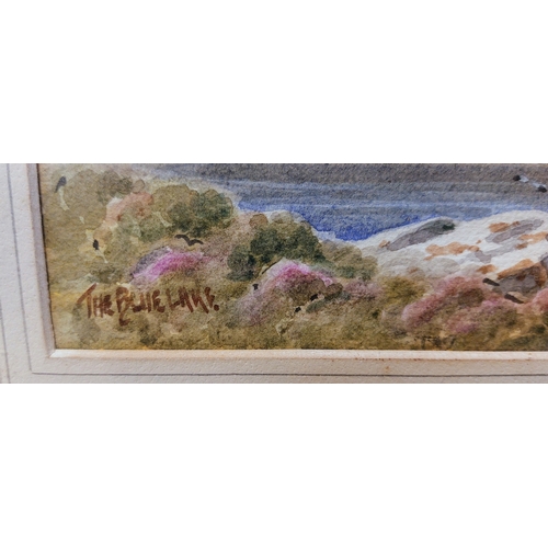 453 - Gilt Frame Watercolor 