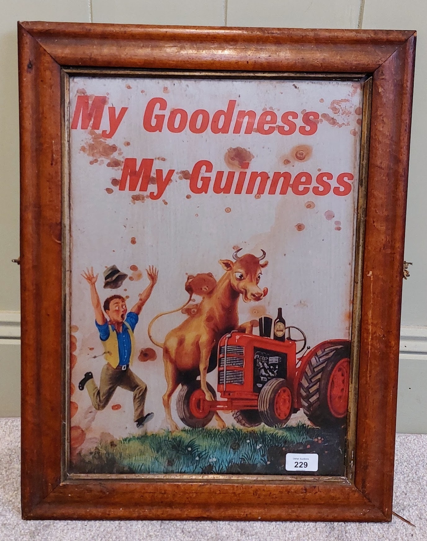 My Goodness My Guinness - Framed Advertisement Print - C. 44cm W x 57cm ...