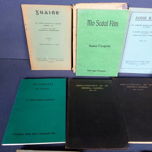 Lot of An tAthair Peadar Ó Laoghaire Editions