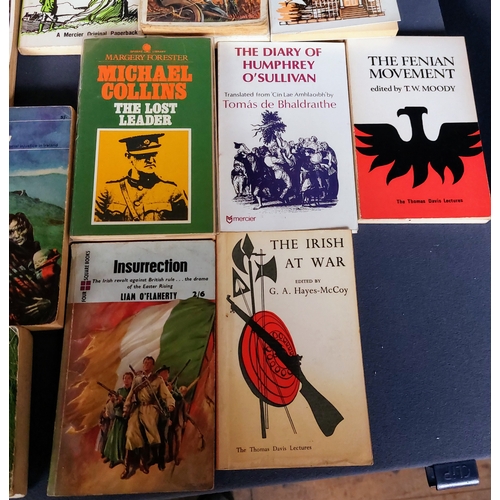 Shelf Lot of Paperbacks inc Mercier Press, Maurice Walsh, Walter Macken ...