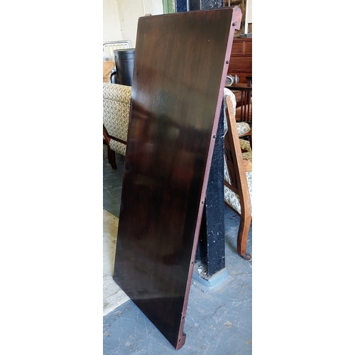 Mahogany D-End Extendable Dining Table (with winder) - C. 240cm W x ...