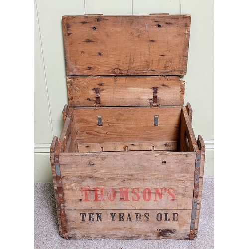 54 - Thomsons Crate - Milestone Wholesale Carlingford - C. 44cm x 33cm x 36cm H