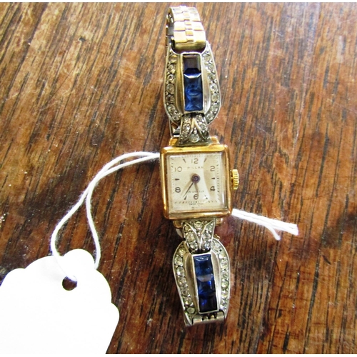 1060 - Ladies Cocktail Watch Gem Set