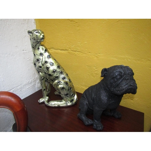 1112 - Panther Seated Position and Bull Dog Tallest 16 Inches